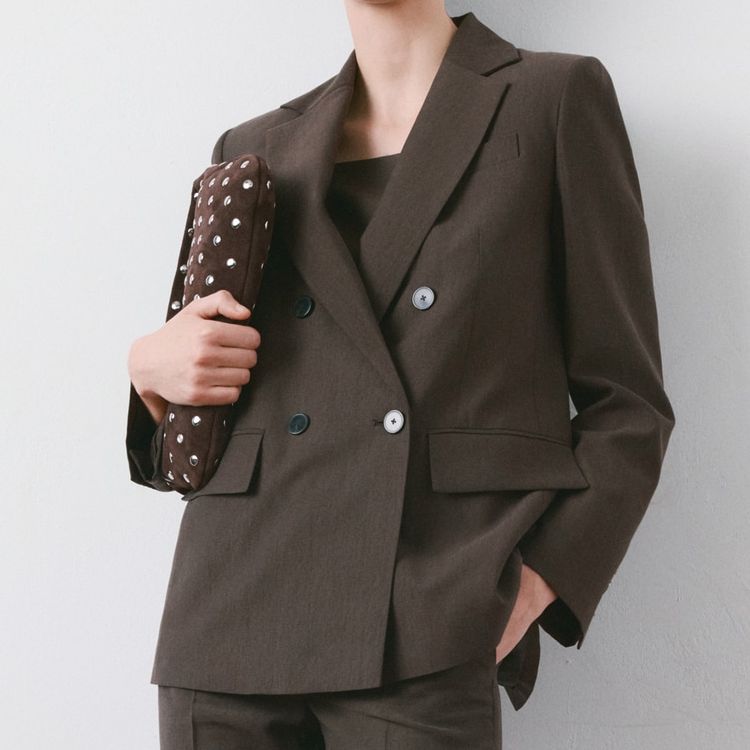 Straight-Fit Lyocell Suit Jacket - Women | Mango United Kingdom