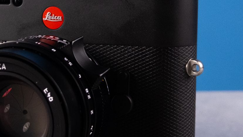 A Leica M EV1 rangefinder-style camera