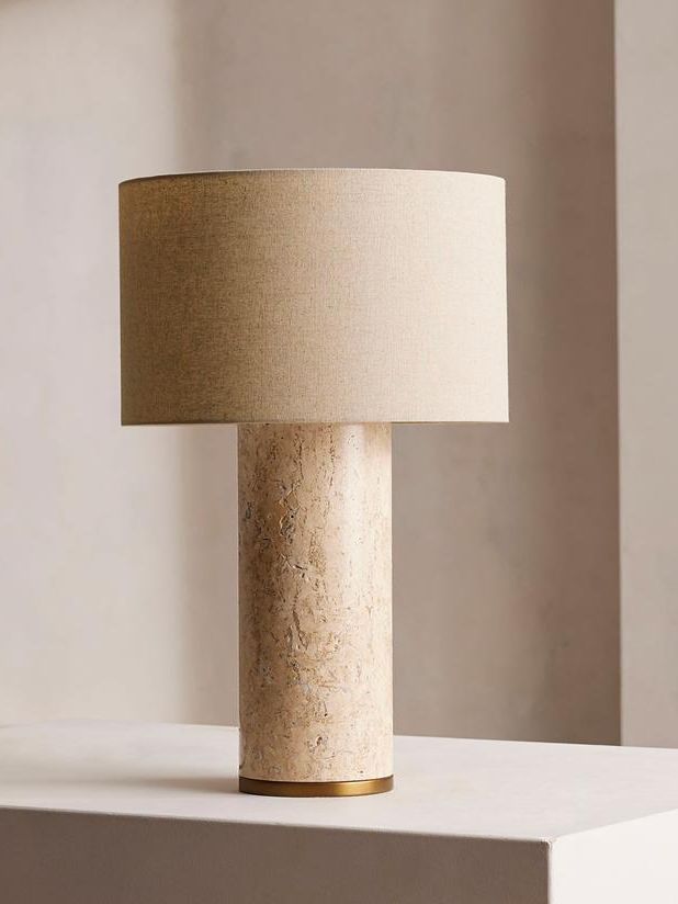 Remi Stone Table Lamp, Large
