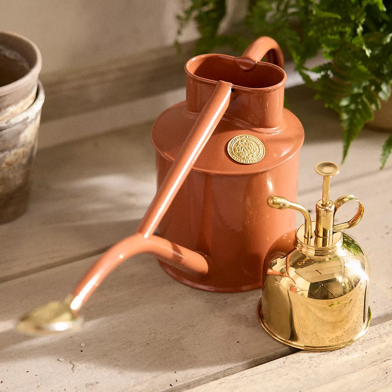 Haws Rowley Ripple Watering Can + Mister Gift Set