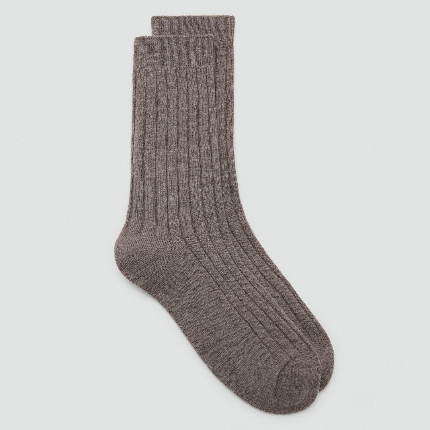 Ribbed Wool Blend Socks - Women | Mango United Kingdom