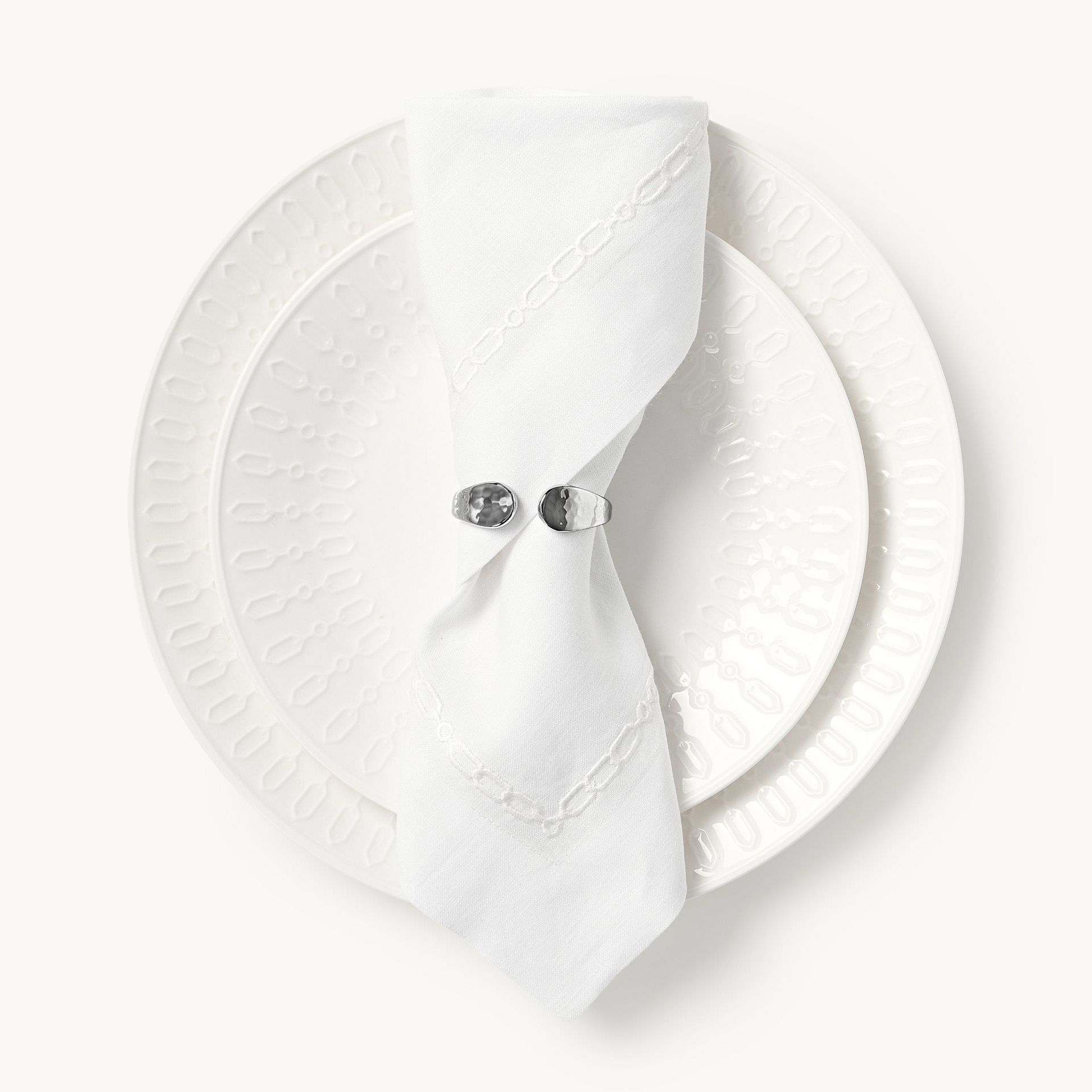 Westwing I Victoria Beckham, Linen Napkins Dover, Set of 4
