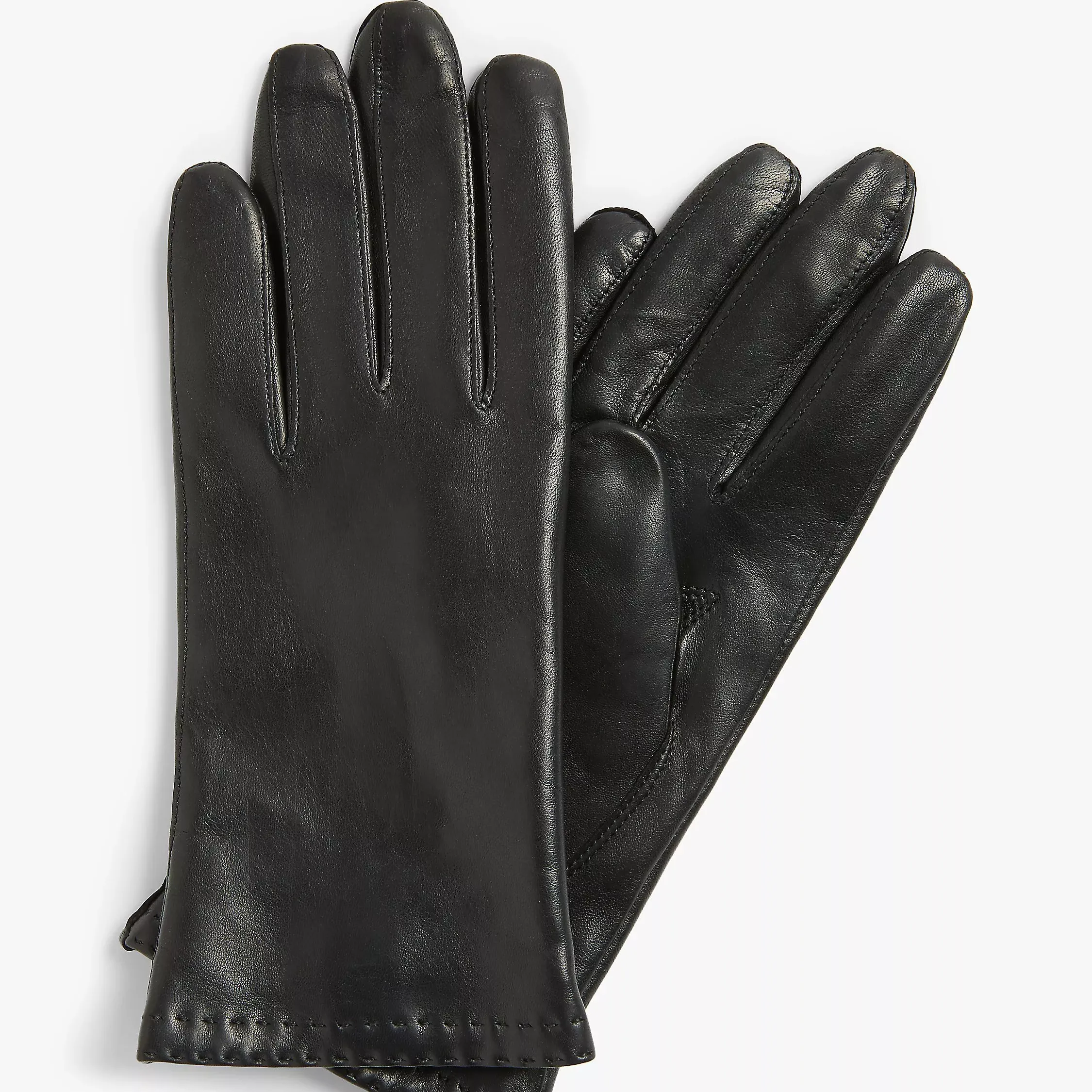 John Lewis Women's Cashmere Lined Leather Gloves
