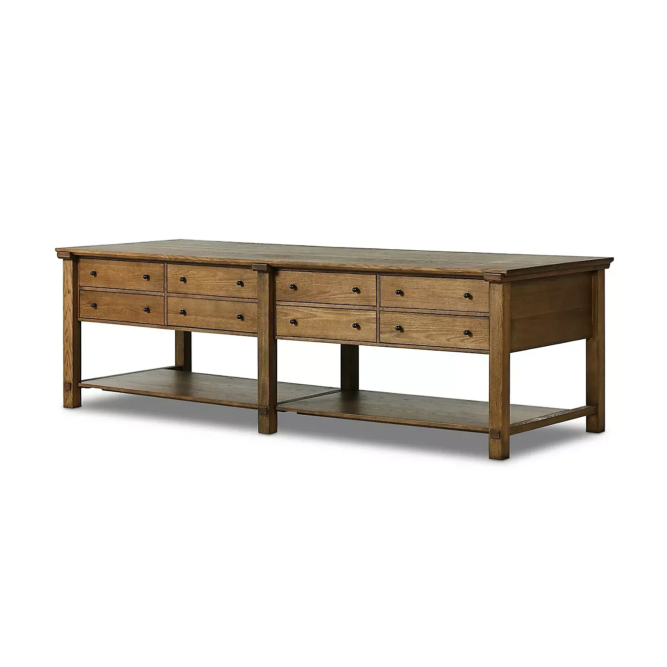 Gardendale Oak 60" Kitchen Island