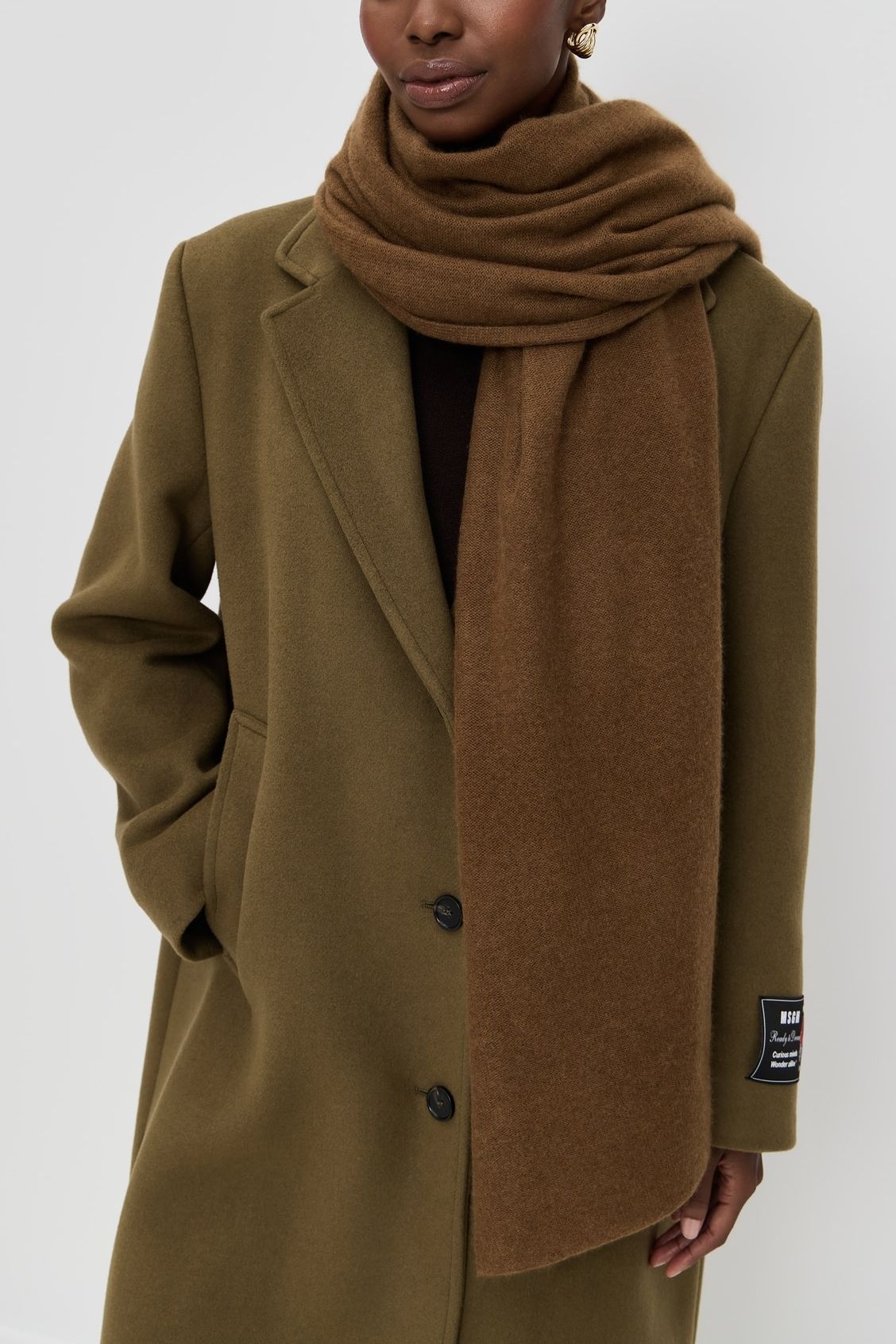 White + Warren scarf