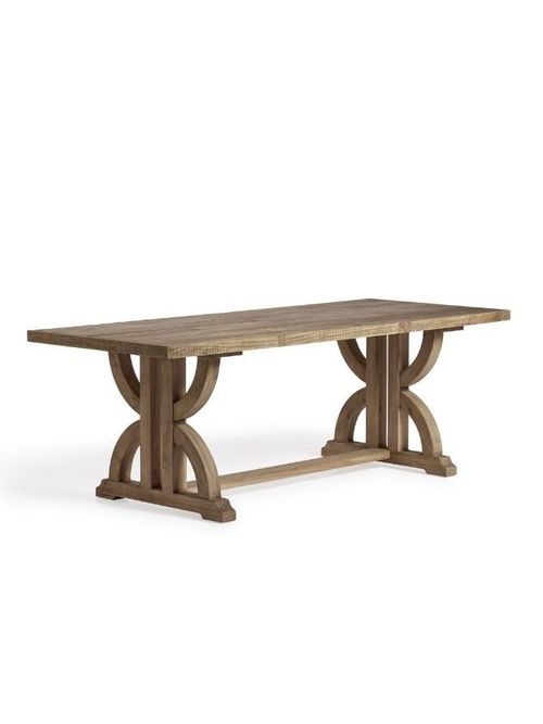 Tempus Dining Table - Natural Recycled Elm