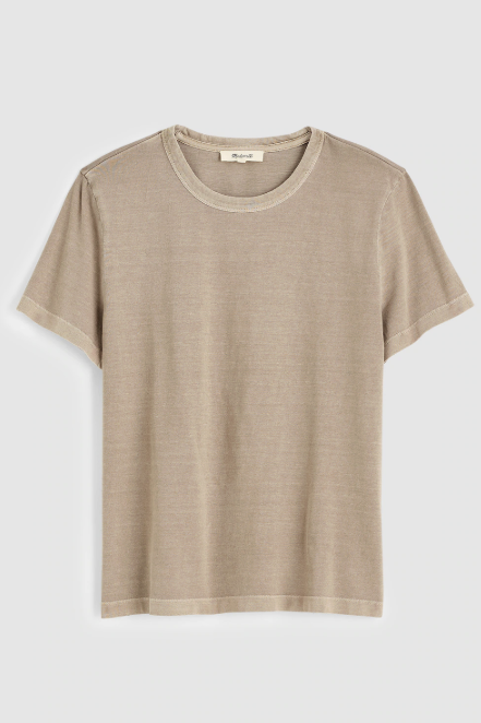 MW, The Perfect Crewneck Tee in Allday Jersey