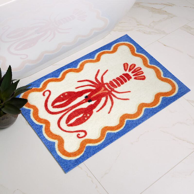 Lobster Bath Mat