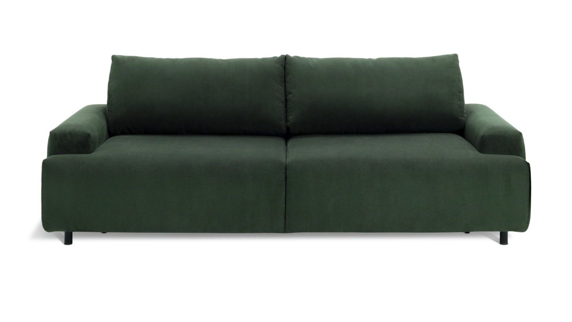 Habitat, Julien Fabric 4 Seater Sofa Bed in Green