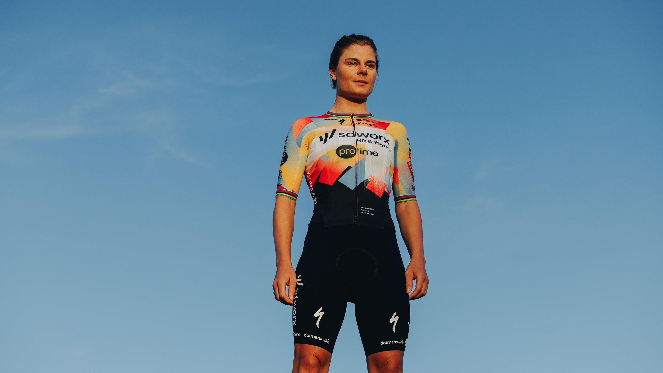 NUCKILY Wielertrui voor dames met korte mouwen, Shir Road