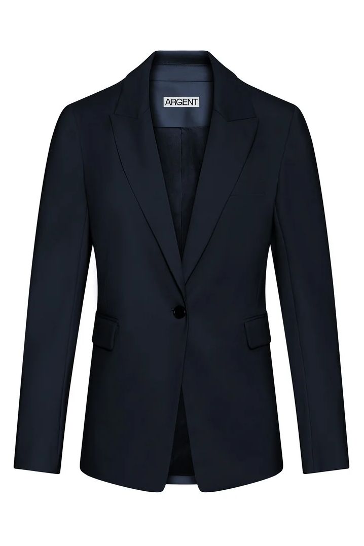 Argent blazer