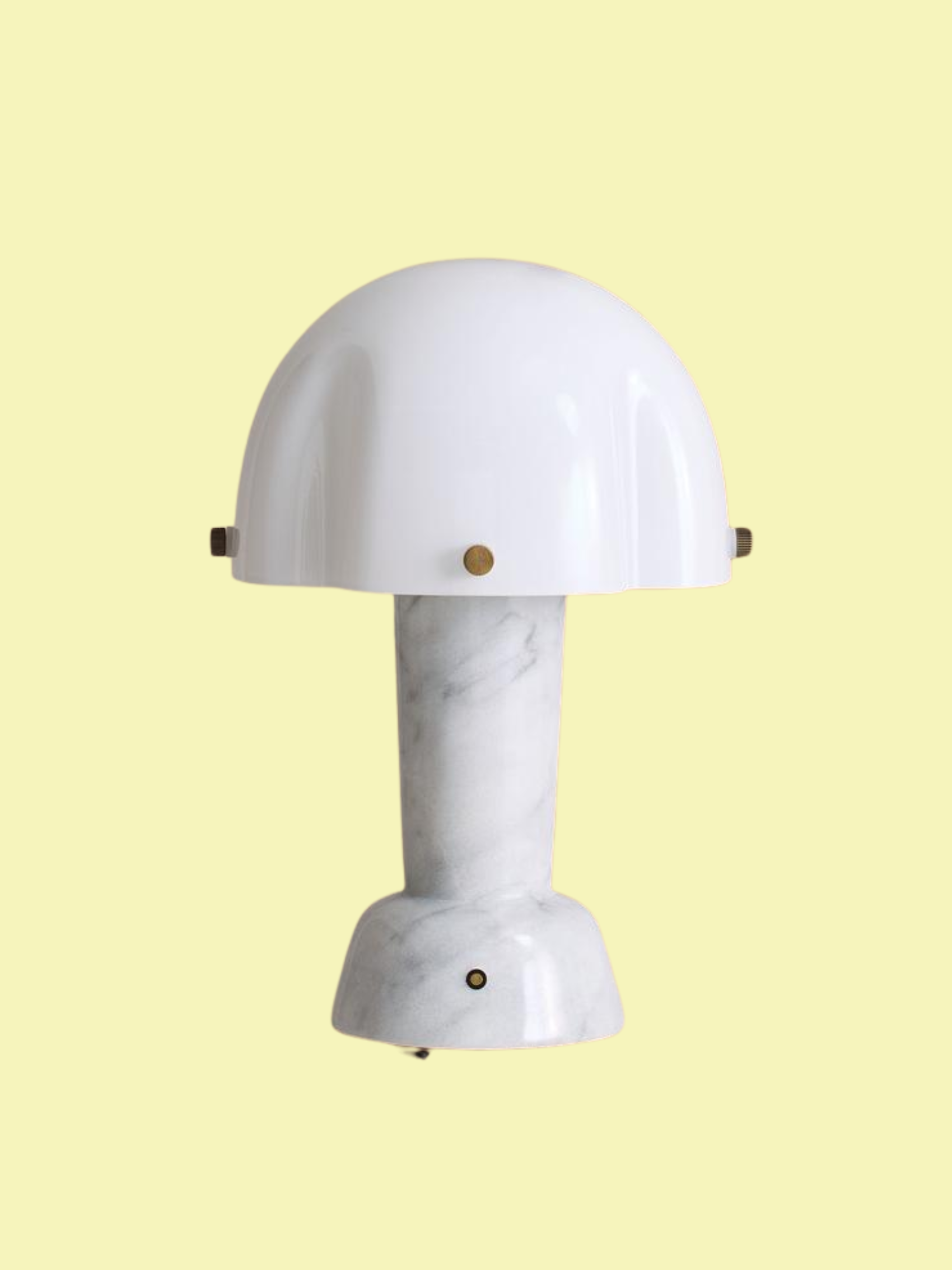 Rio Portable Lamp, Carrara Marble