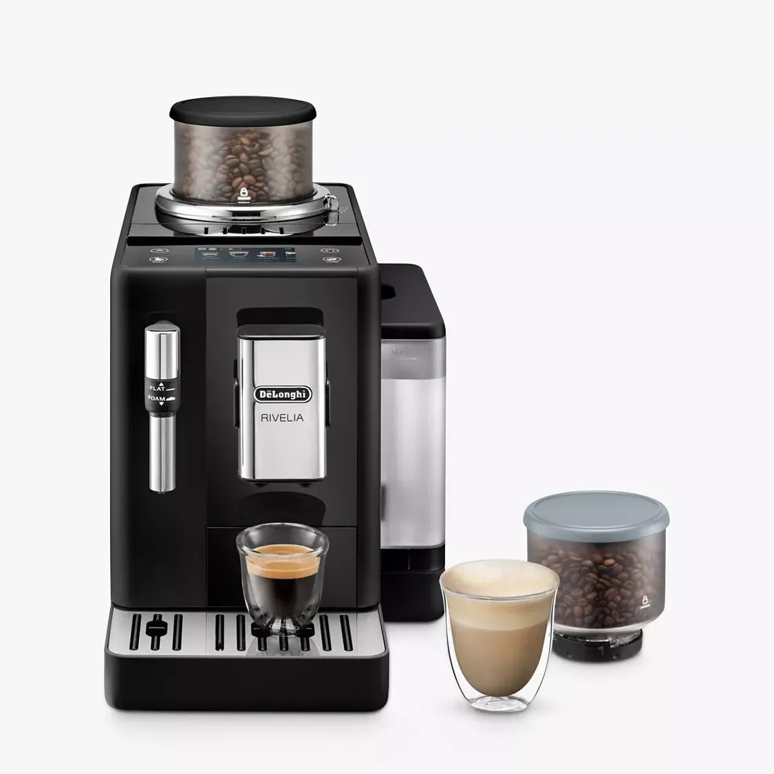 De&#039;longhi Rivelia Exam440.35.b Bean to Cup Coffee Machine, Black