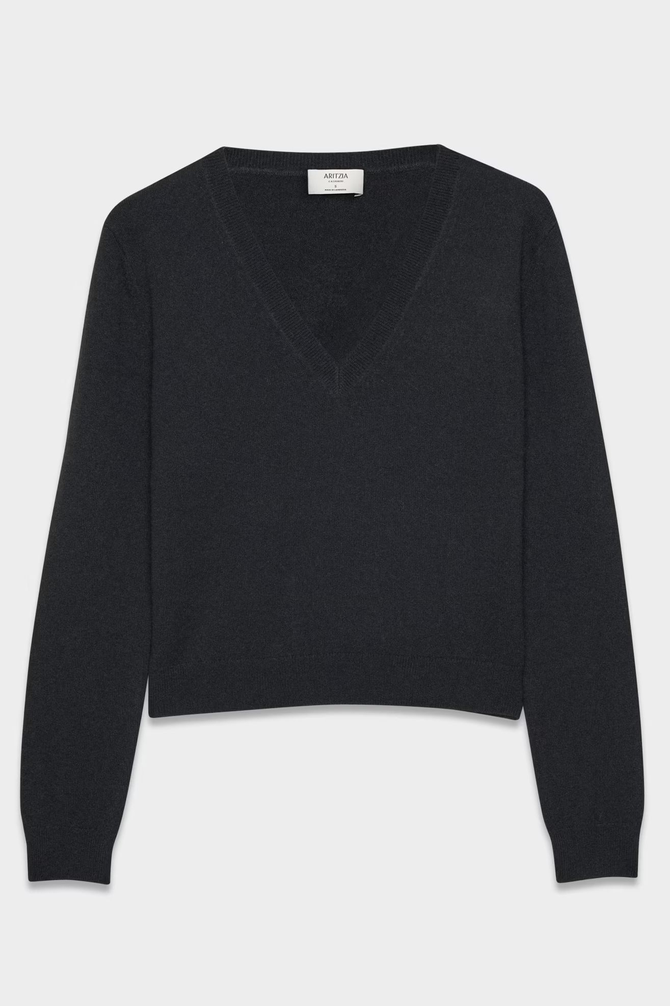 Aritzia Bare Cashmere V-neck Sweater