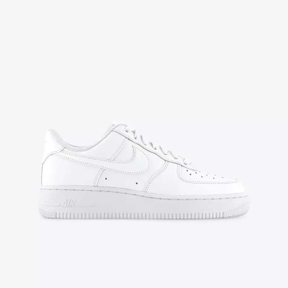 Air Force 1 '07 Low-Top Leather Trainers - Eur 36 / 3 Uk Women