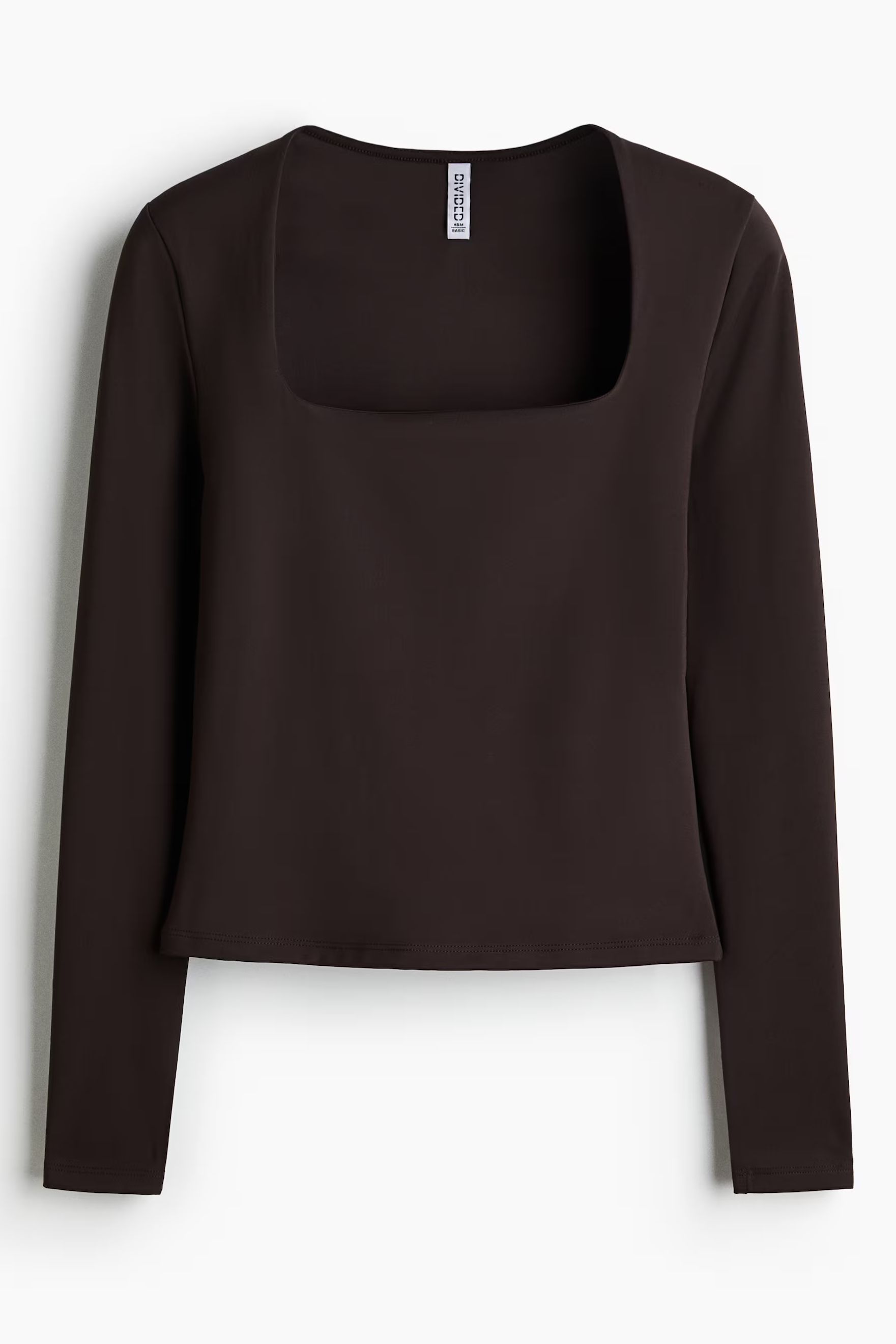 H&amp;amp;M, Long-Sleeved Microfiber Top