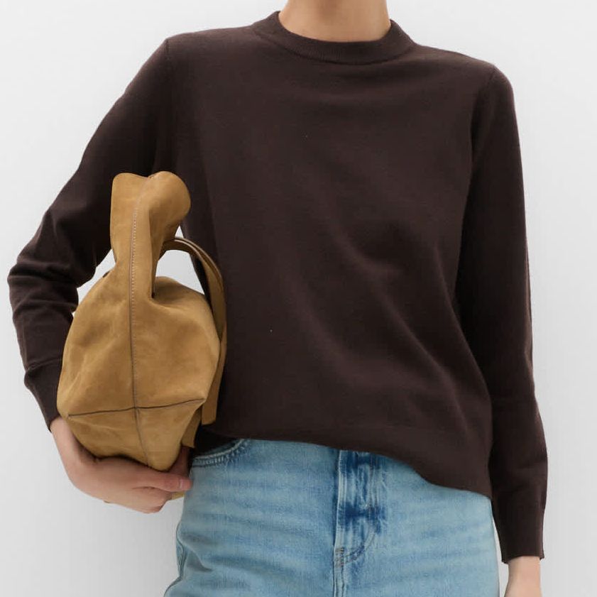 Air-Yarn Crew Neck Jumper