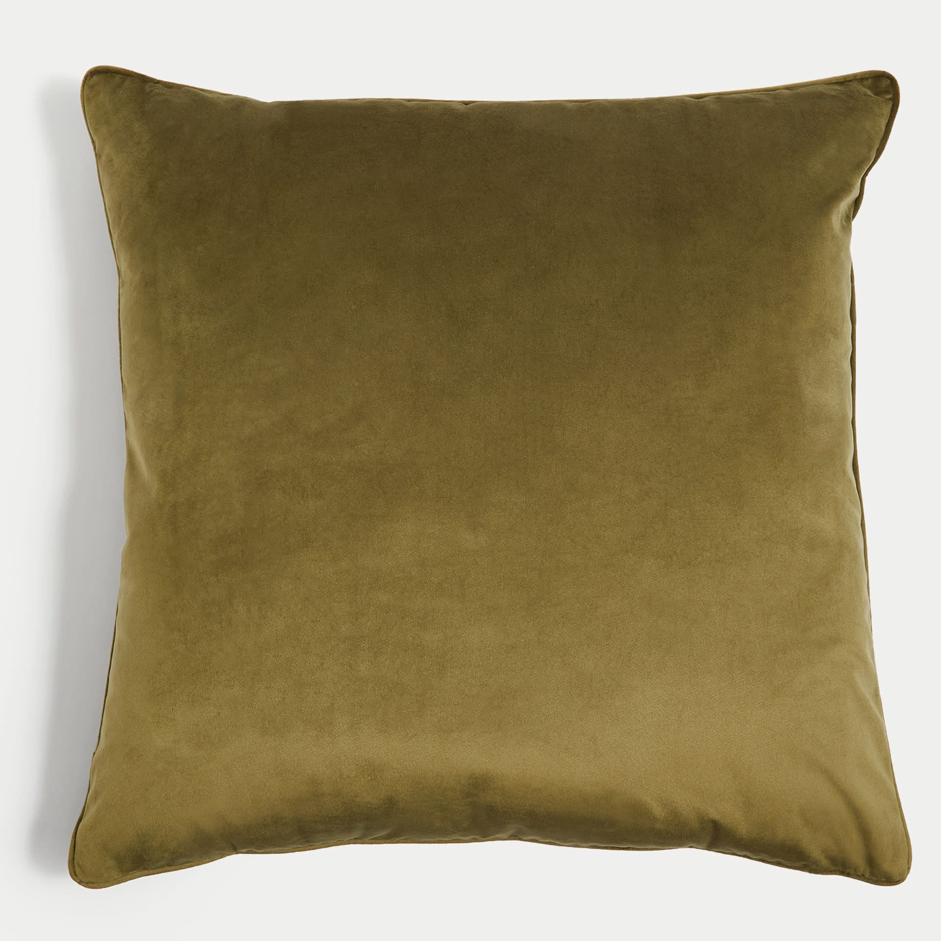 Velvet Piped Large Cushion