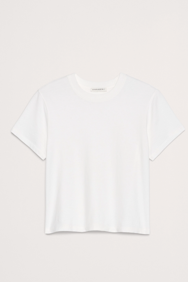 Banana Republic, Vintage Cotton Crew-Neck T-Shirt