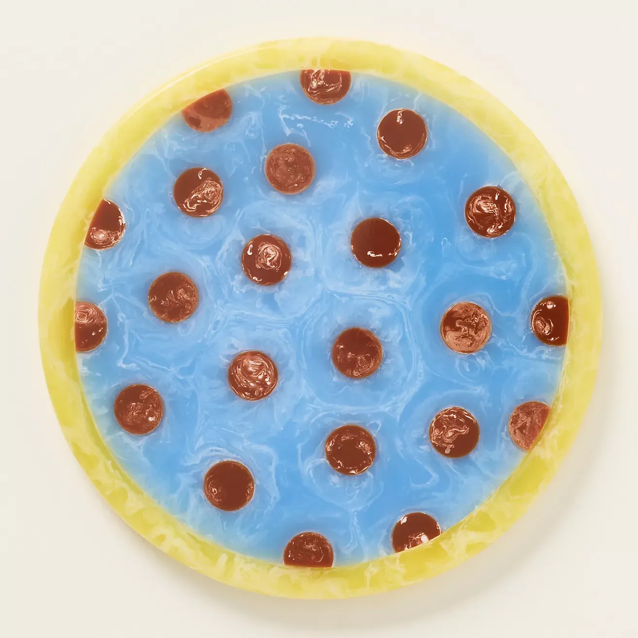 Polka Dot Resin Cheeseboard