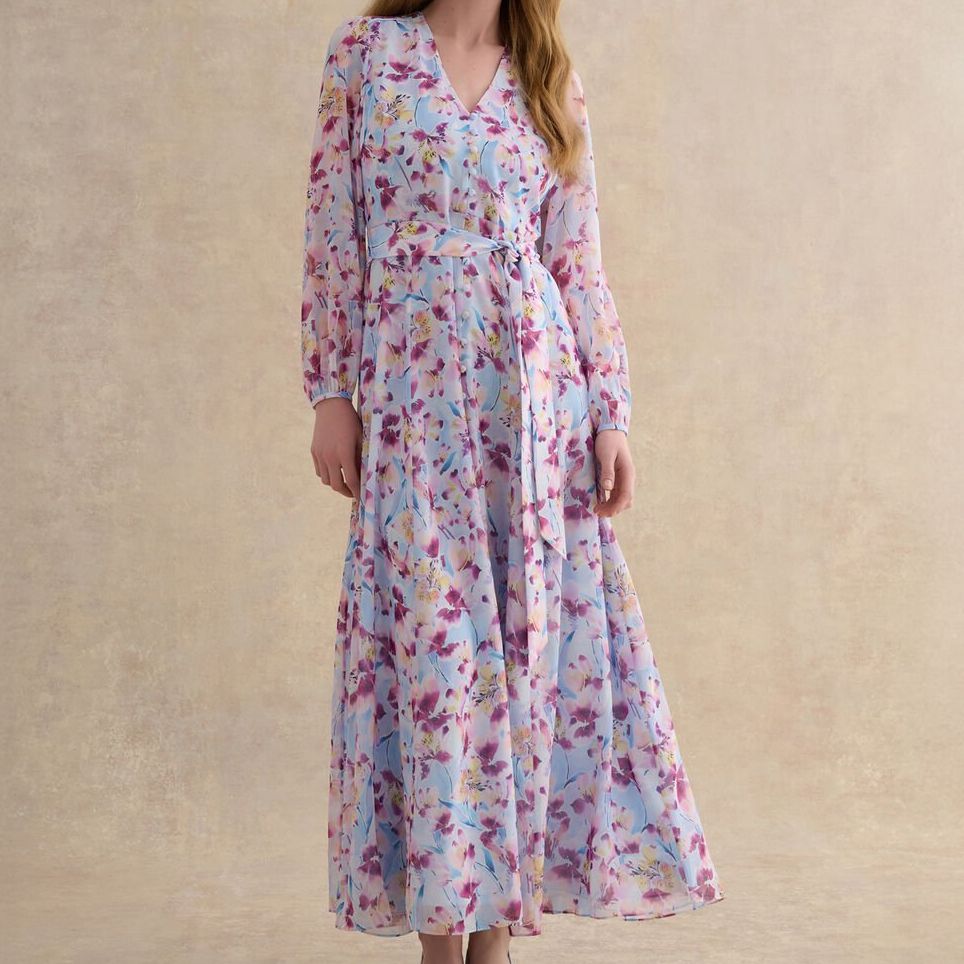 Thea Tie Belted Dress