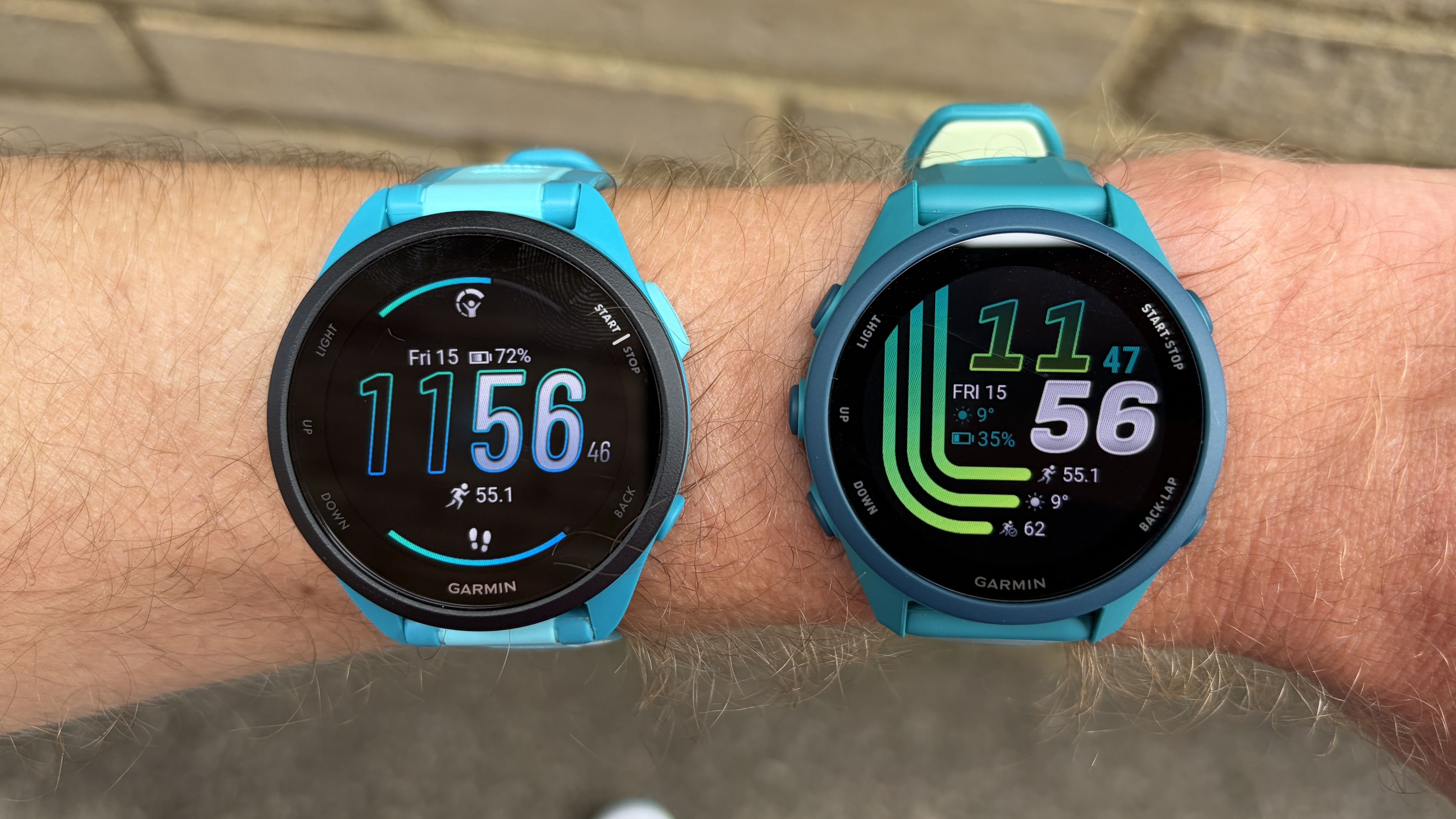 Garmin Forerunner 165 vs Garmin Forerunner 170