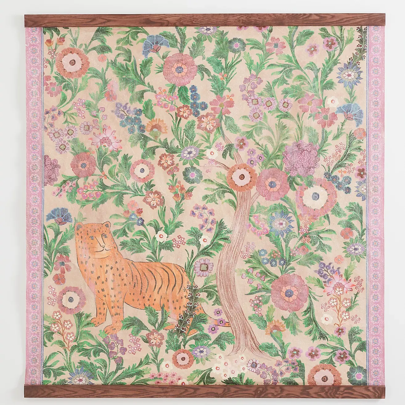 Noemie Tiger Paper Tapestry