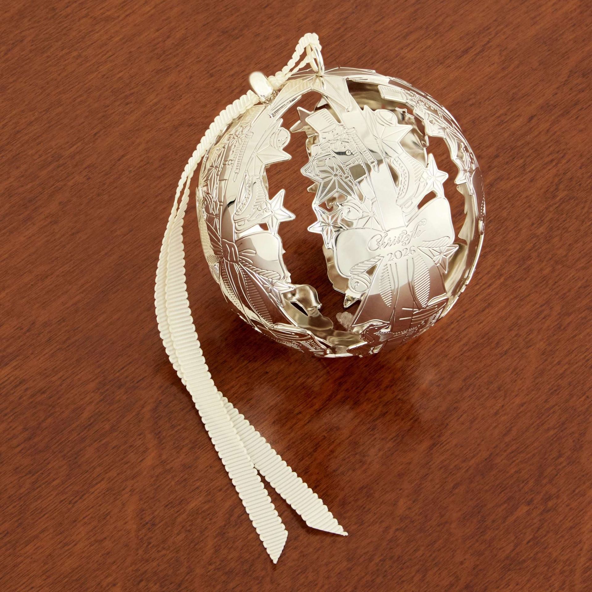 Sous Le Sapin Silver-Plated Christmas Ornament