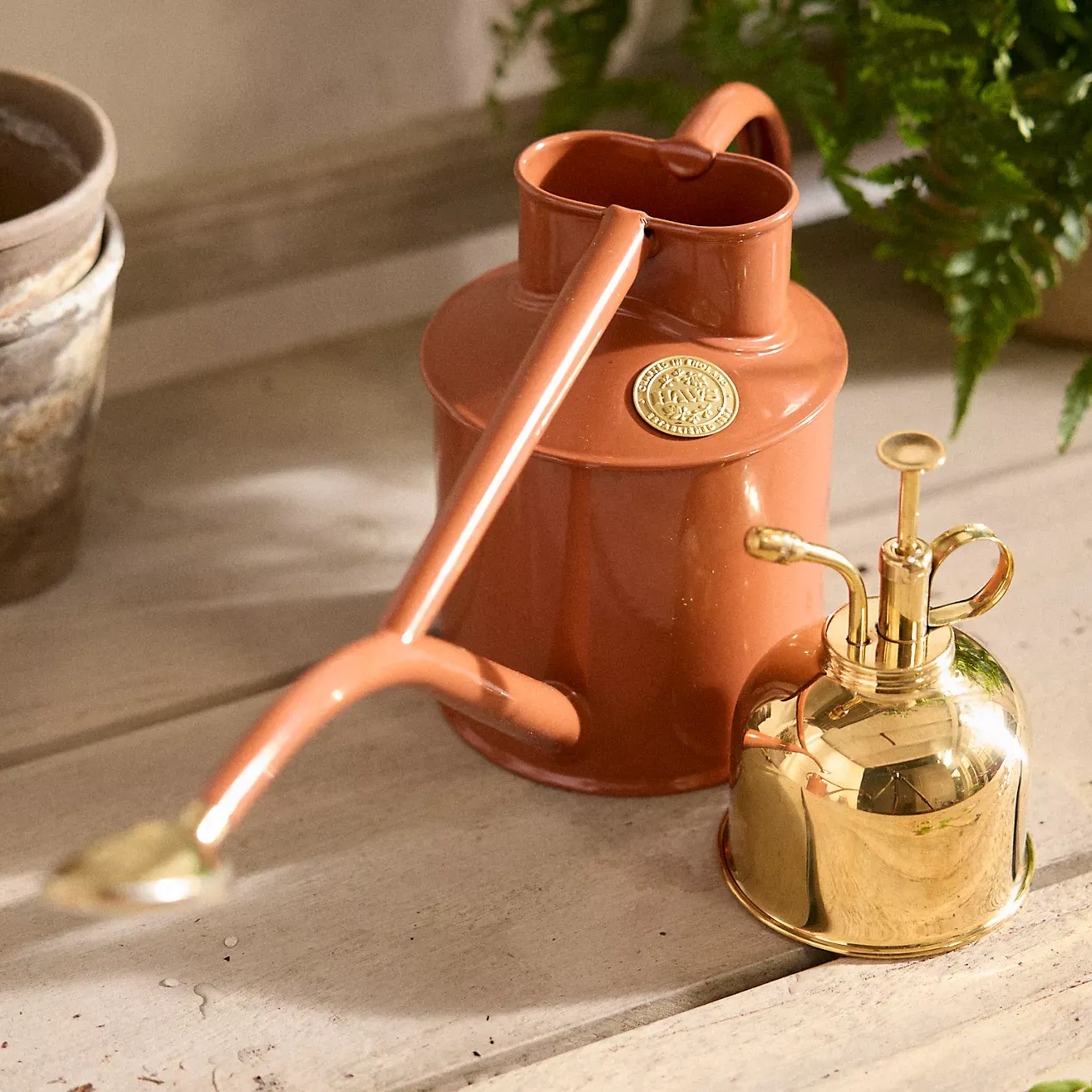 Haws Rowley Ripple Watering Can + Mister Gift Set