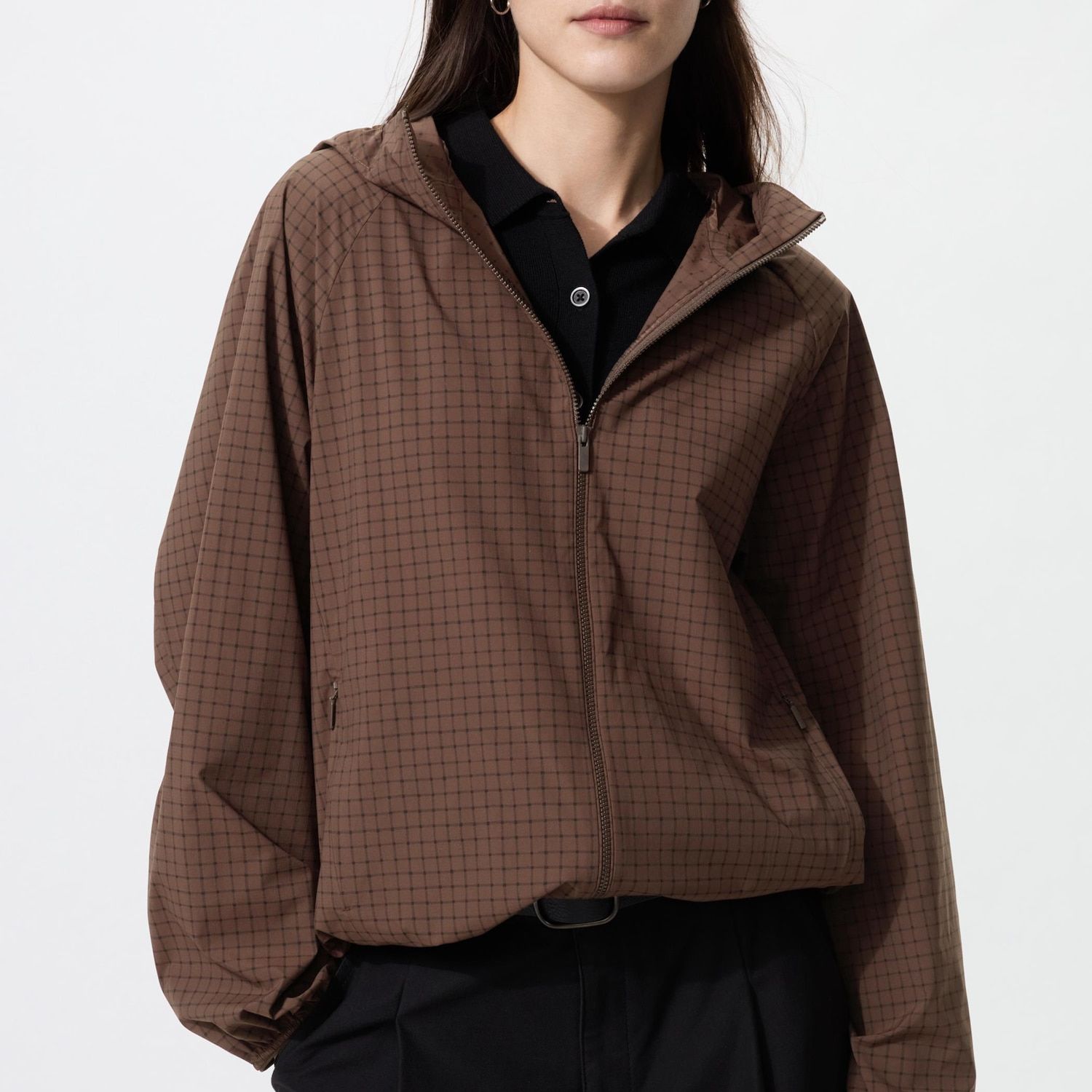 Uv Protection Pocketable Parka (patterned)