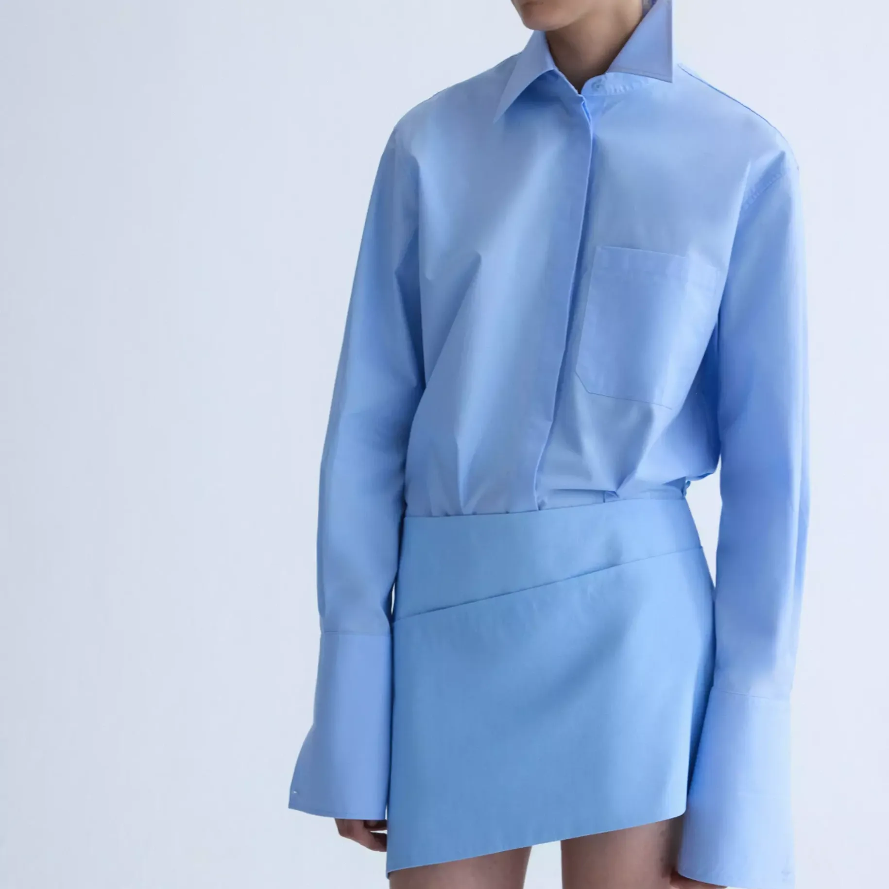 Straight Poplin Shirt - Women | Mango United Kingdom