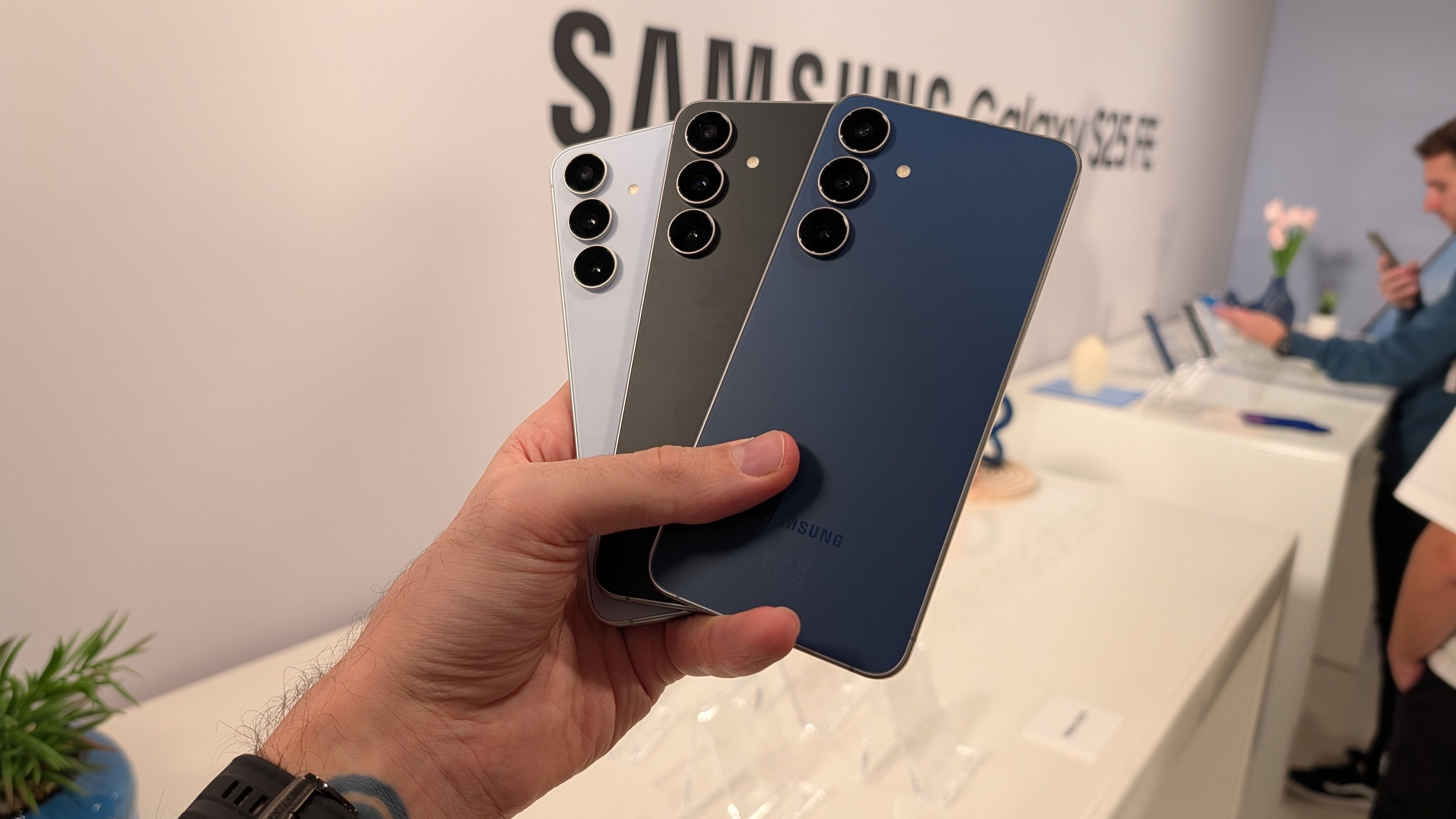 A photo of the Samsung Galaxy S25 FE