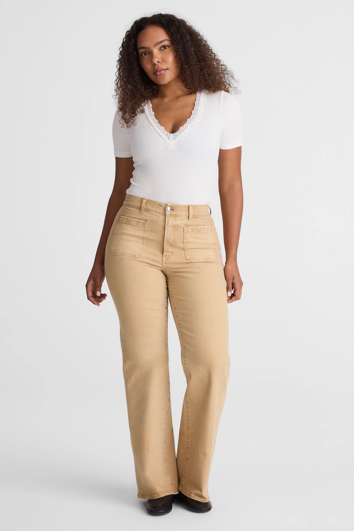 Madewell, The Curvy Emmy Wide-Leg Pant