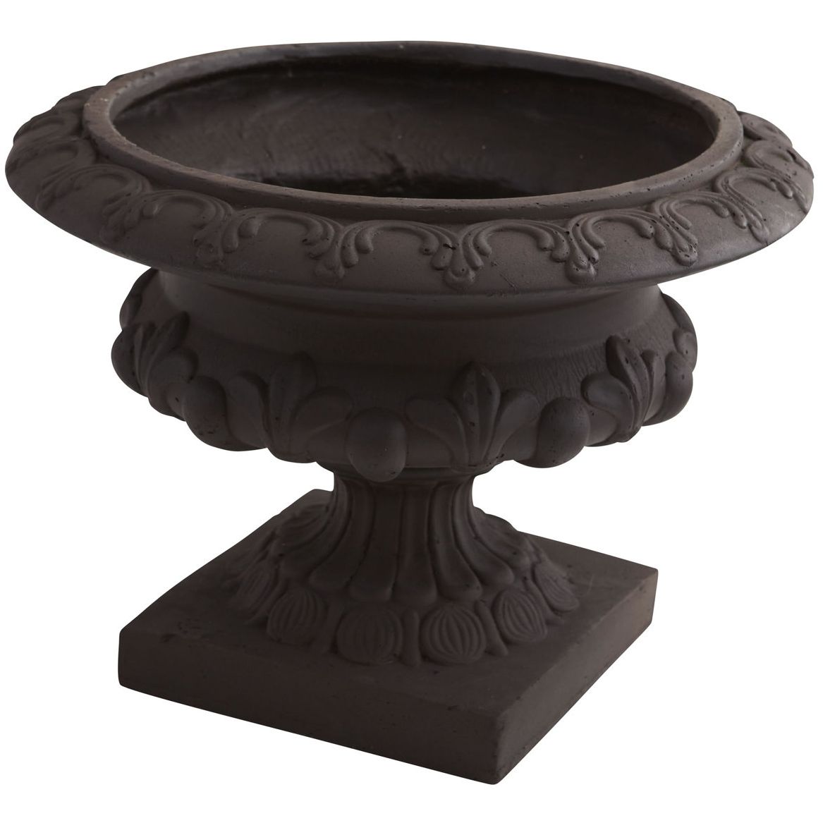 Charlton Home&amp;reg; Pequena Decorative Fiber Clay Urn Planter &amp;amp; Reviews | Wayfair