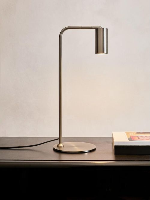 Metal Table Lamp With Spotlight