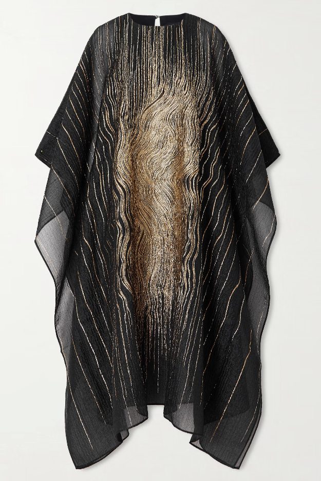 Taller Marmo, Venice Fil Coup&amp;eacute; Silk-Blend Kaftan