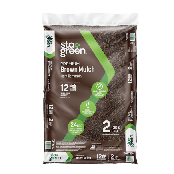 Lowe's brown mulch Lowe's brown mulch