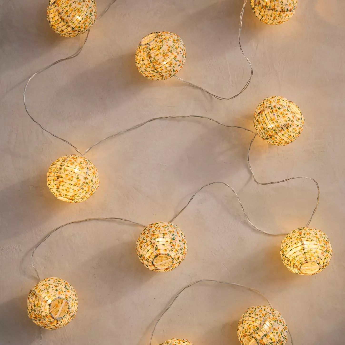 Terrain, Floral Lantern String Lights