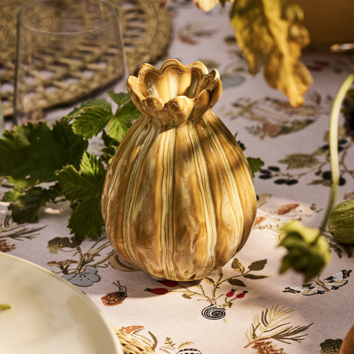 Grooved Vase