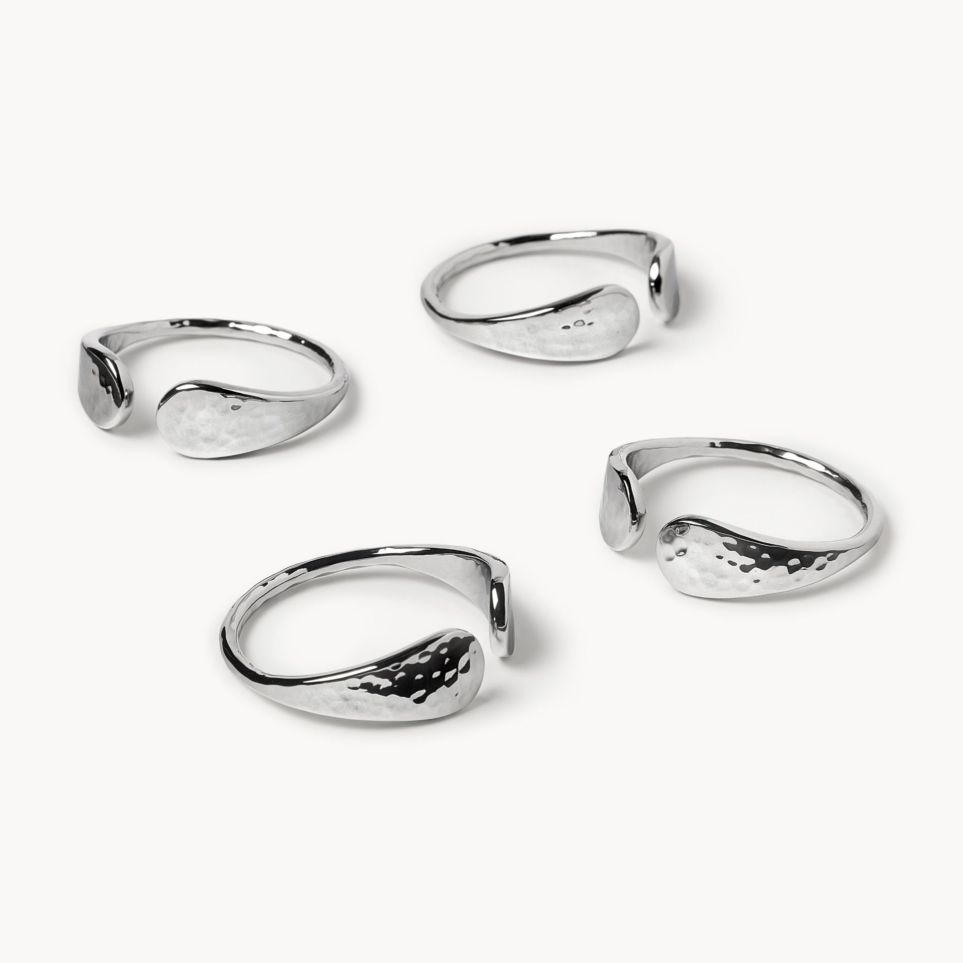 Westwing I Victoria Beckham, Napkin Rings Addison, Set of 4