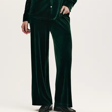 Debenhams, Velvet Wide Leg Trousers