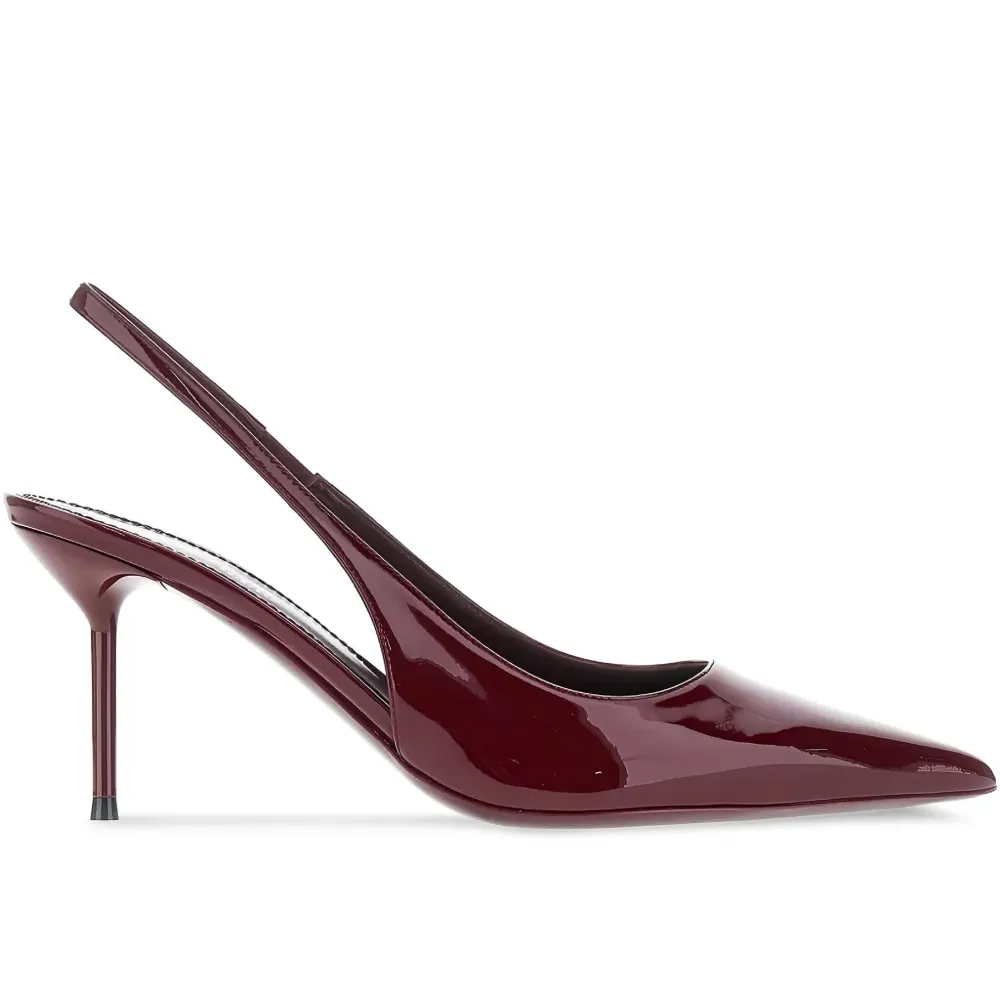 Paris Texas 70mm Lidia Slingback Pointed-Toe Pumps | 36