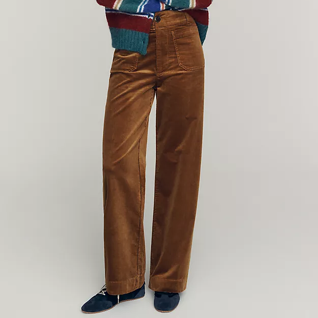 Anthropologie, corduroy trousers