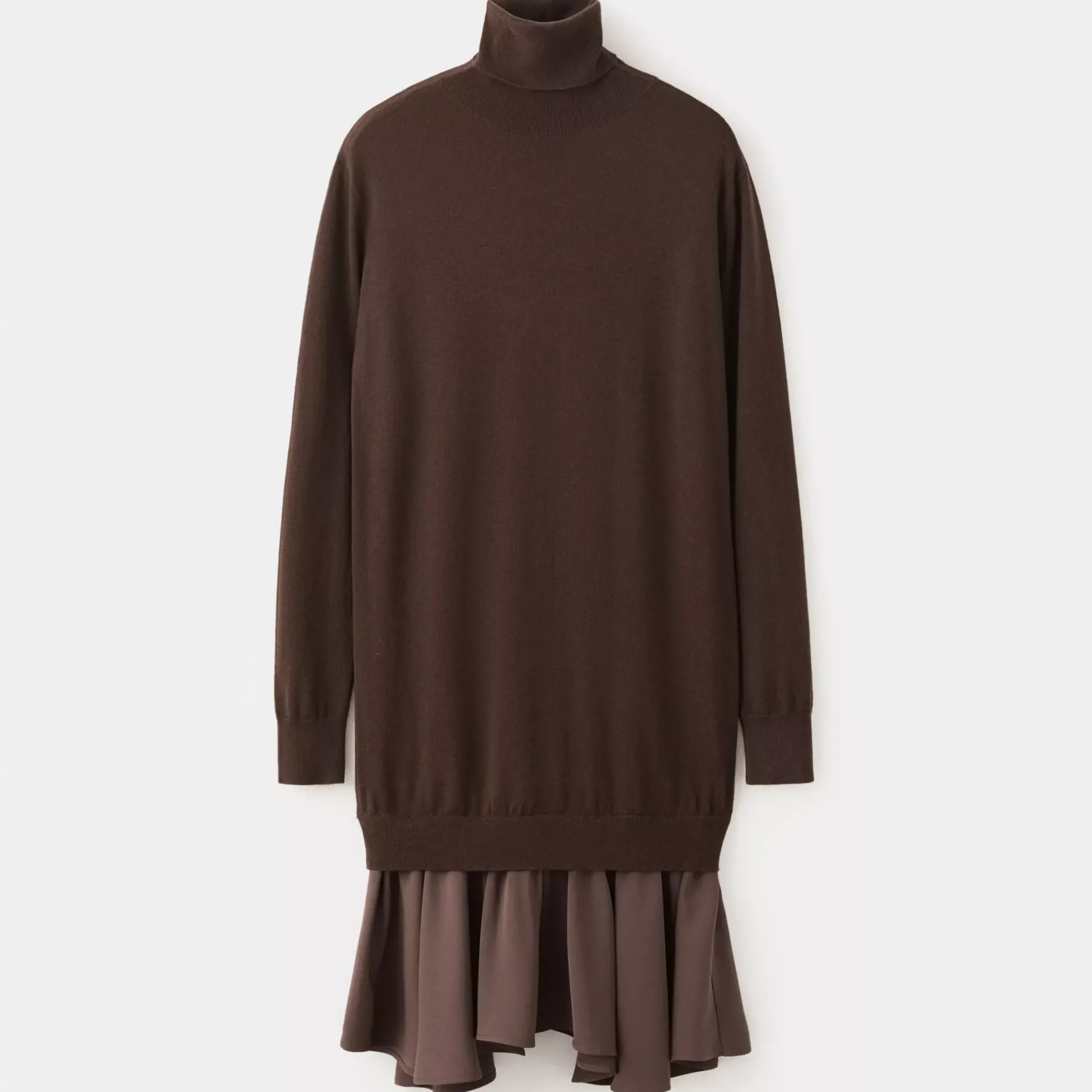 Knit Combination Dress - Women | Mango United Kingdom