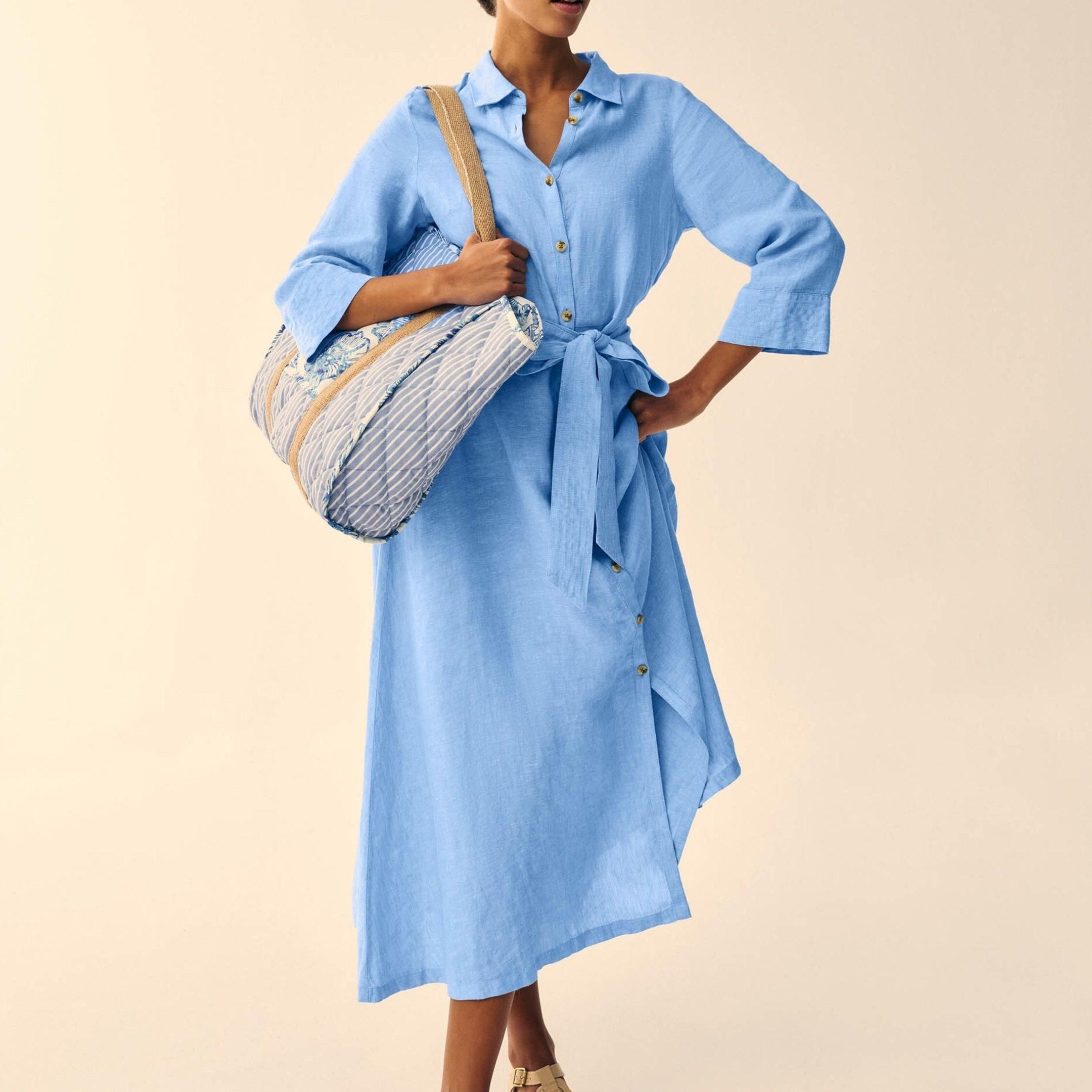 Soma Linen Shirt Dress