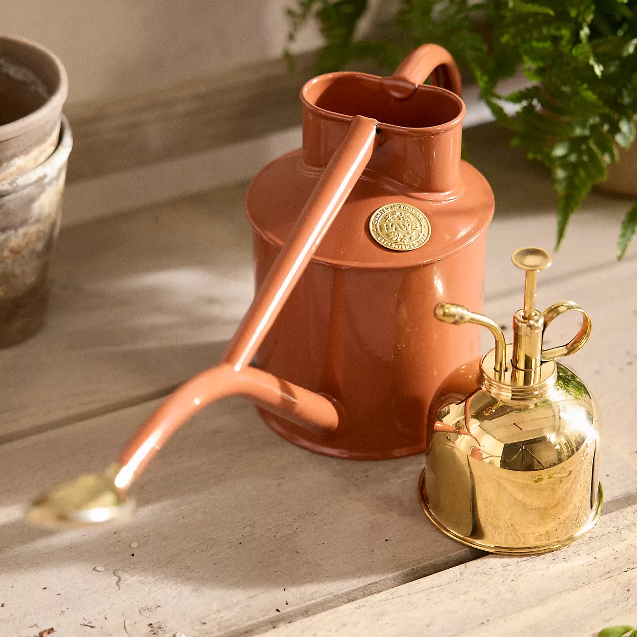 Haws Rowley Ripple Watering Can + Mister Gift Set