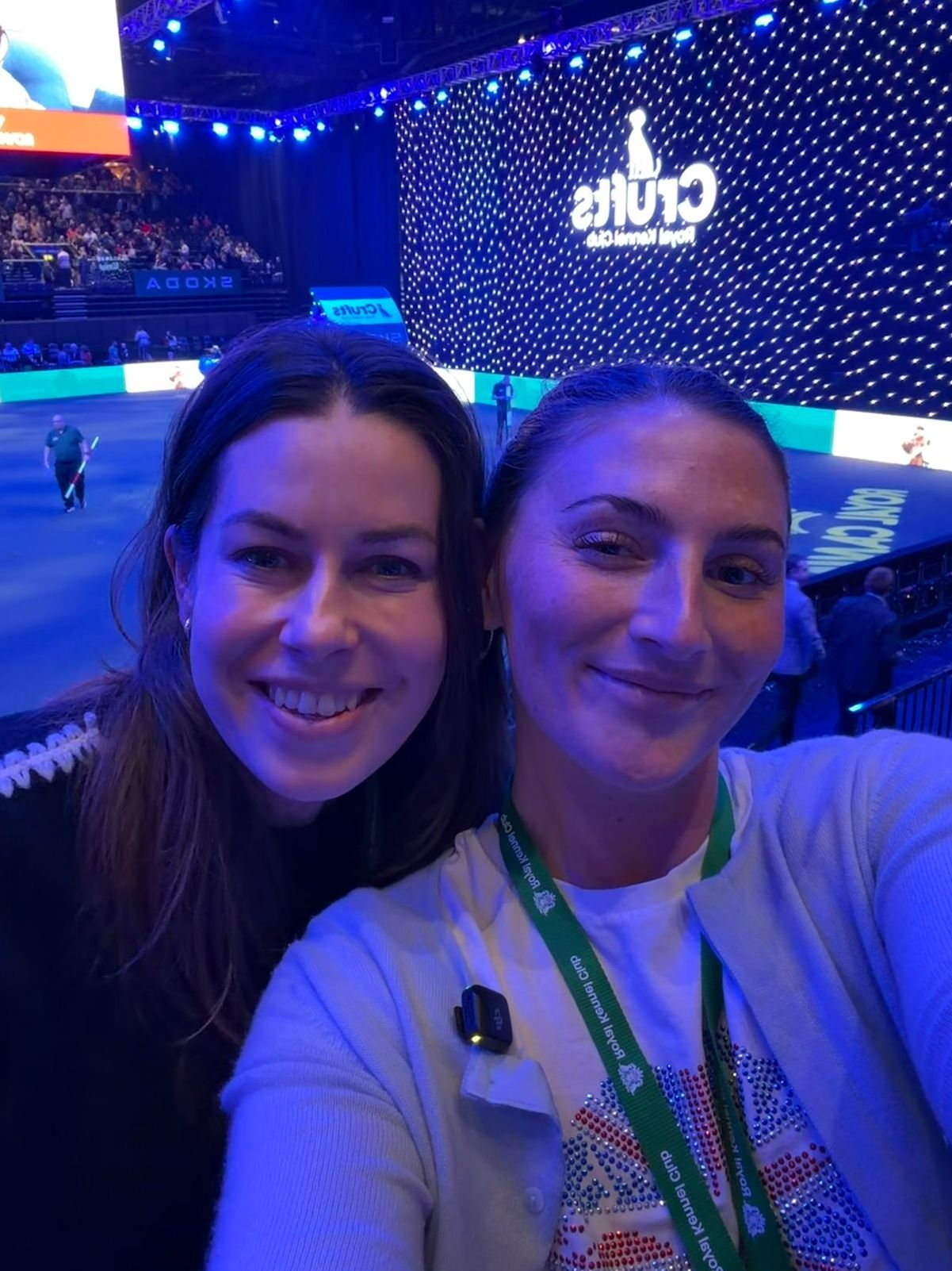 Agnes Stamp and Flo Allen