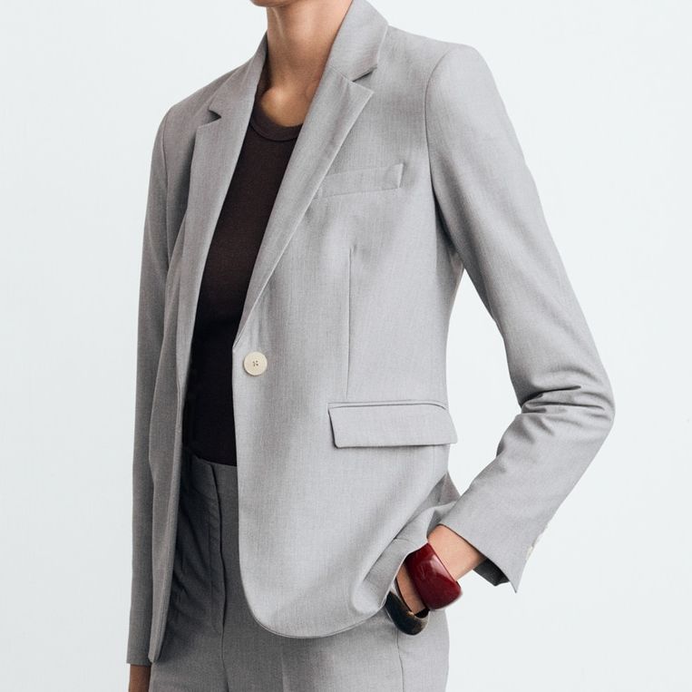 Fitted Suit Blazer - Women | Mango United Kingdom