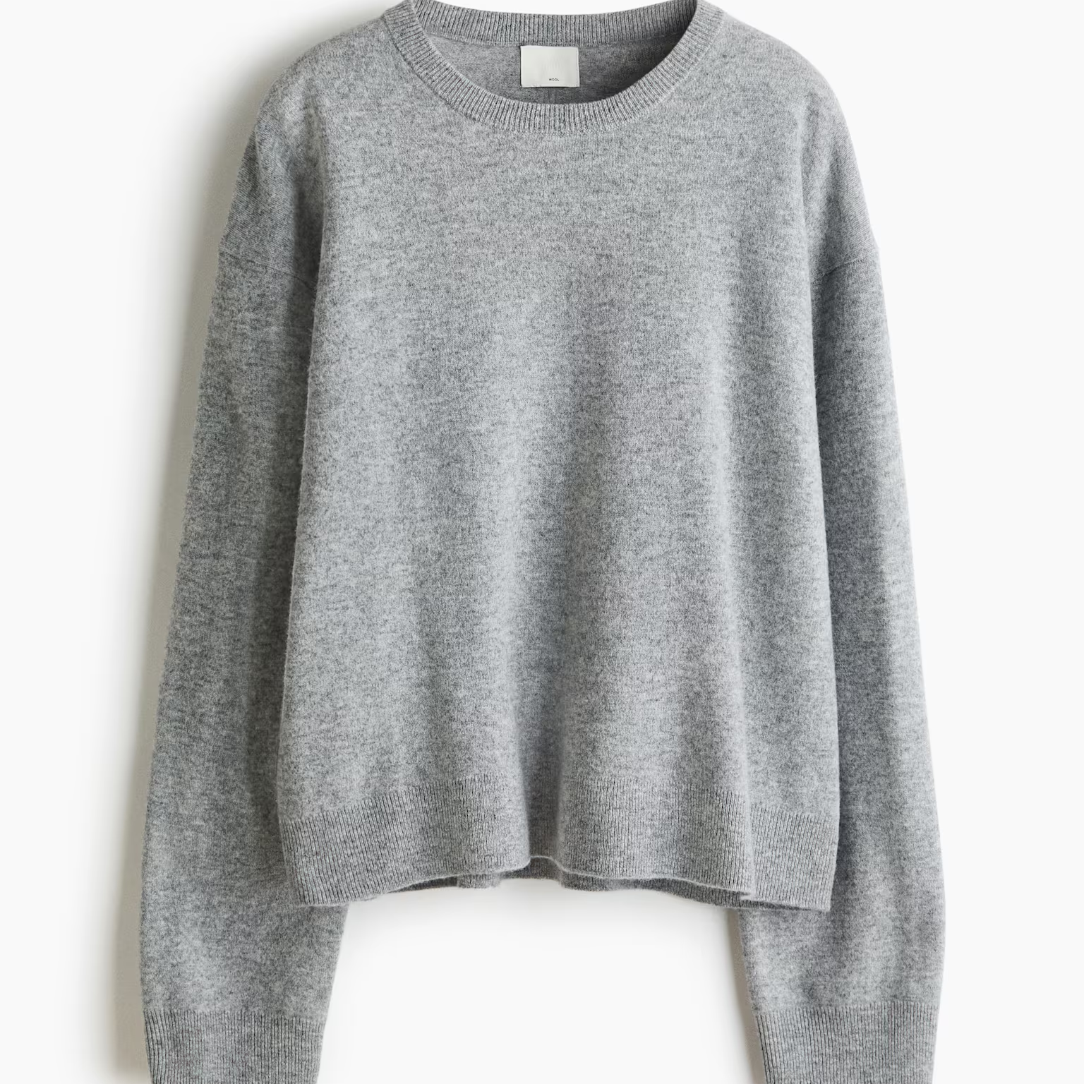 H&amp;amp;M, grey wool jumper