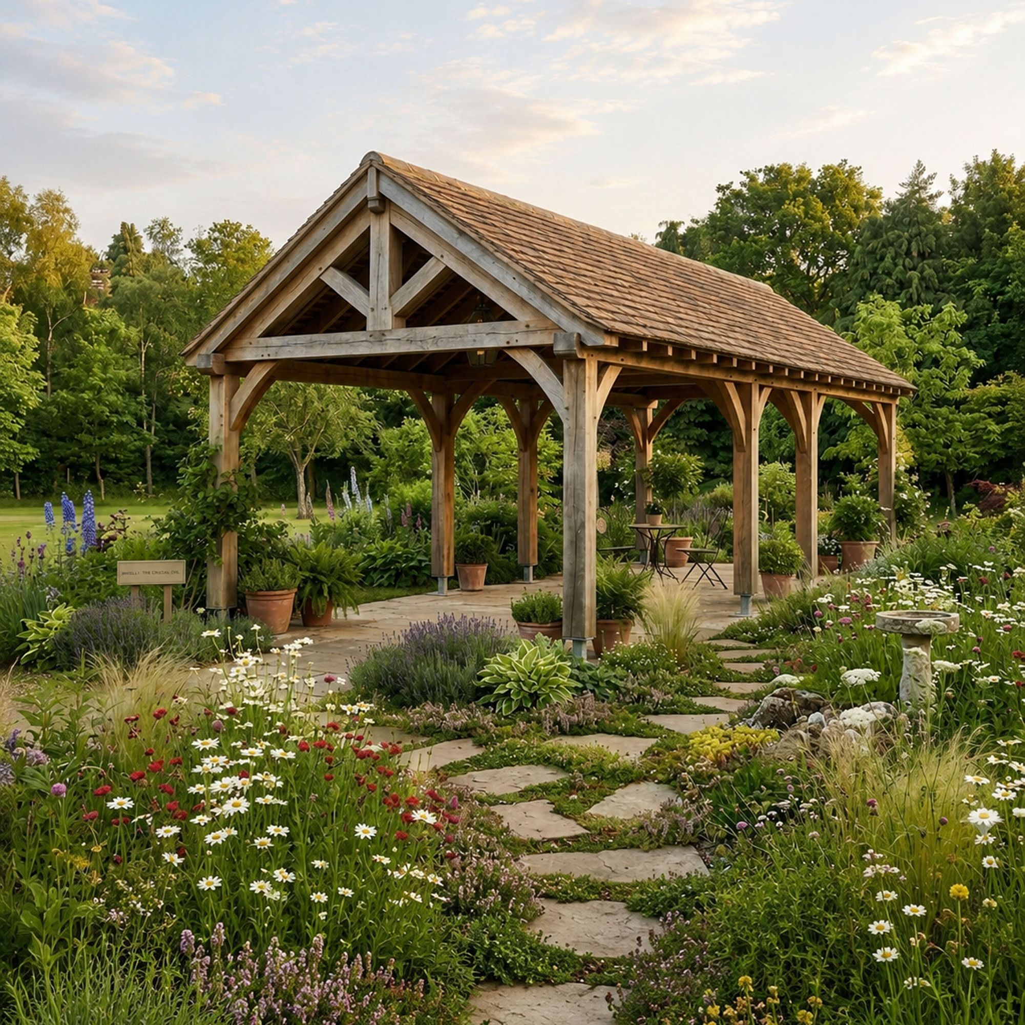 Oakwrights garden pavilions